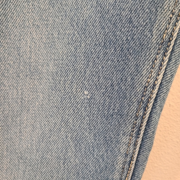 Paige Noella Relaxed Straight Leg Pleated Jeans - Picture 4 of 7